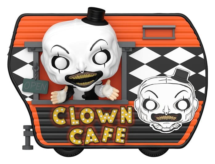 Terrifier POP! Rides Super Deluxe Vinyl Figure Café with Art 15 cm 0889698934015