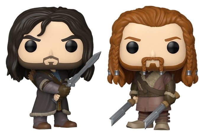 The Hobbit POP! Vinyl Figures 2-Pack Kili & Fili 10 cm 0889698934657