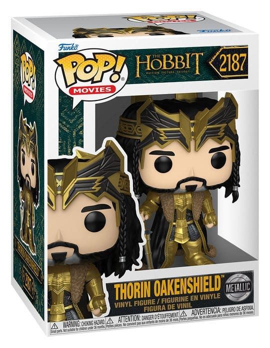The Hobbit POP! Movies Vinyl Figures Thorin(MT) 9 cm 0889698934664