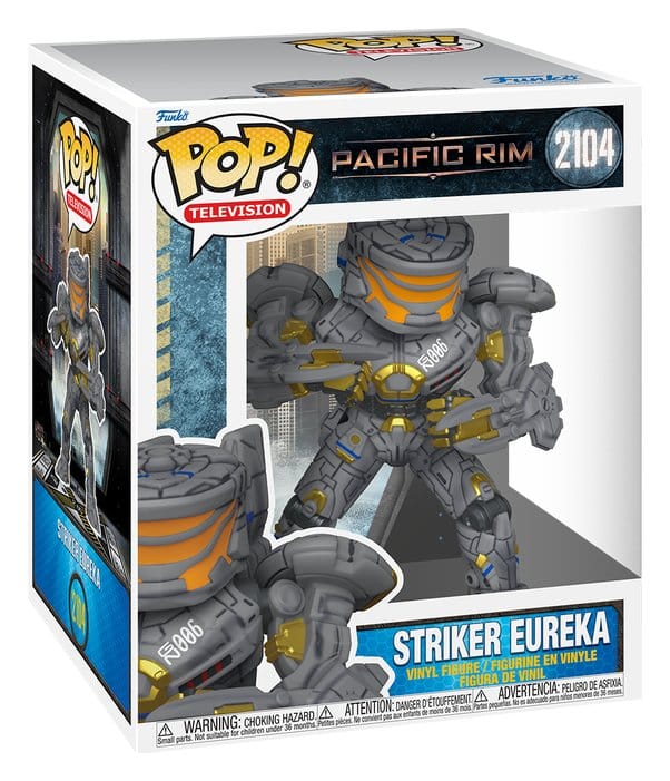 Pacific Rim Super Sized POP! Games Vinyl Striker Eureka 16 cm 0889698934695