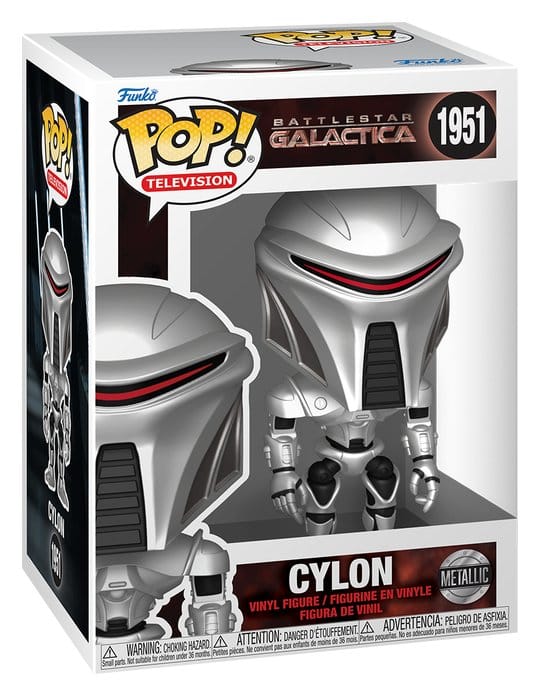 Battlestar Galactica POP! Television Vinyl Figure Cylon(MT) 9 cm 0889698934770