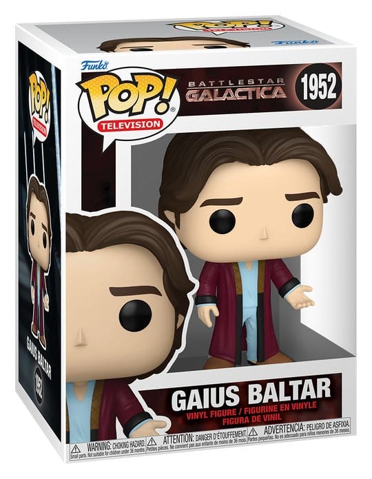 Battlestar Galactica POP! Television Vinyl Figure Gaius Baltar 9 cm 0889698934787