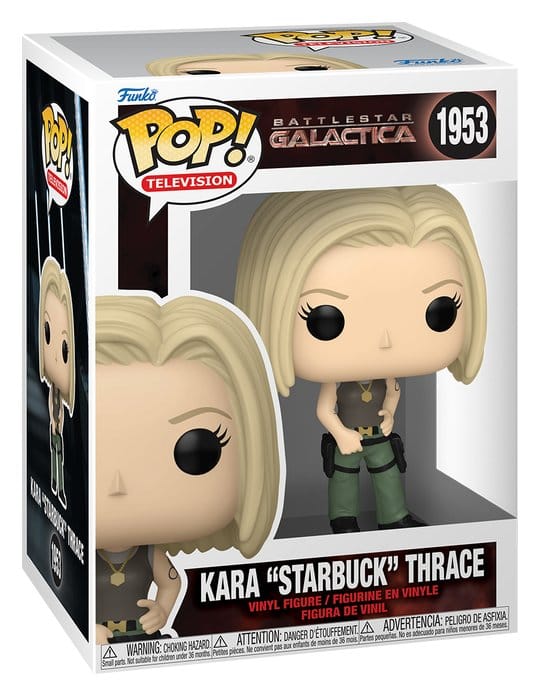 Battlestar Galactica POP! Television Vinyl Figure Kara Thrace 9 cm 0889698934794