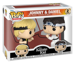 Karate Kid POP! Movies Vinyl Figures 2-Pack Johnny & Daniel 9 cm 0889698934909
