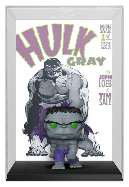 Marvel POP! Comic Covers Vinyl Figure Gray Hulk 9 cm 0889698935050