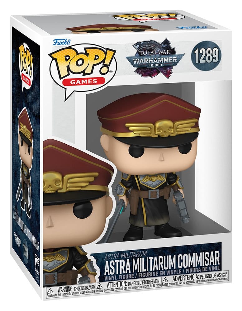Warhammer 40,000 POP! Games Vinyl Figure Astra Militarum Commisar 9 cm 0889698935135