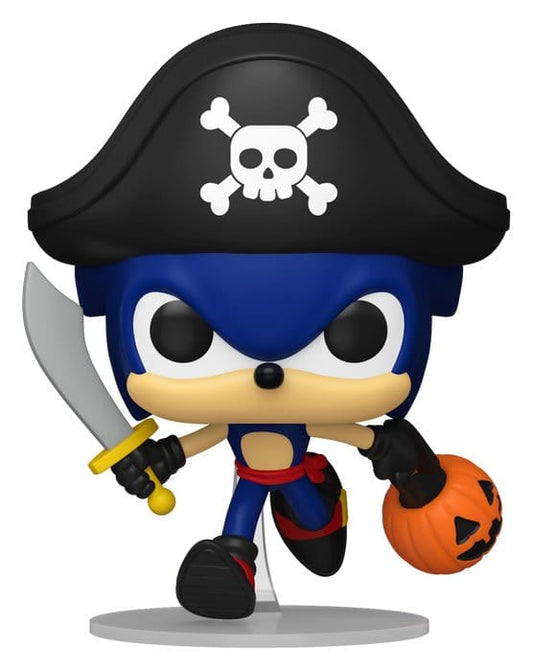 Sonic the Hedgehog POP! Games Vinyl Figure Pirate Sonic 9 cm 0889698935289