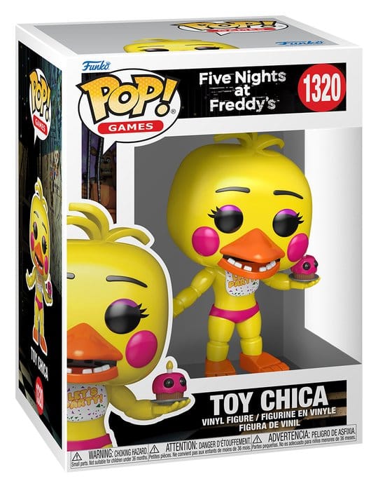 Five Nights at Freddy's POP! Games Vinyl Figure Toy Chica 9 cm 0889698935319