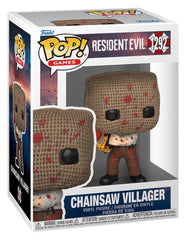 Resident Evil POP! Games Vinyl Figure Chainsaw Villager 9 cm 0889698935333