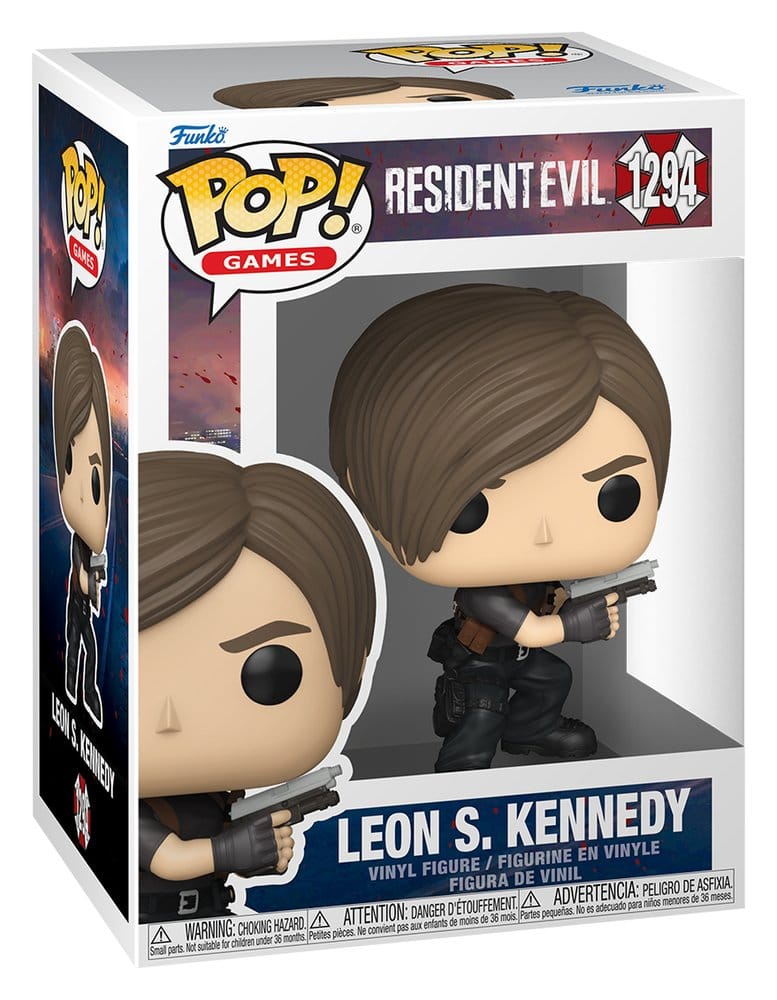 Resident Evil POP! Games Vinyl Figure Leon S. Kennedy 9 cm 0889698935357