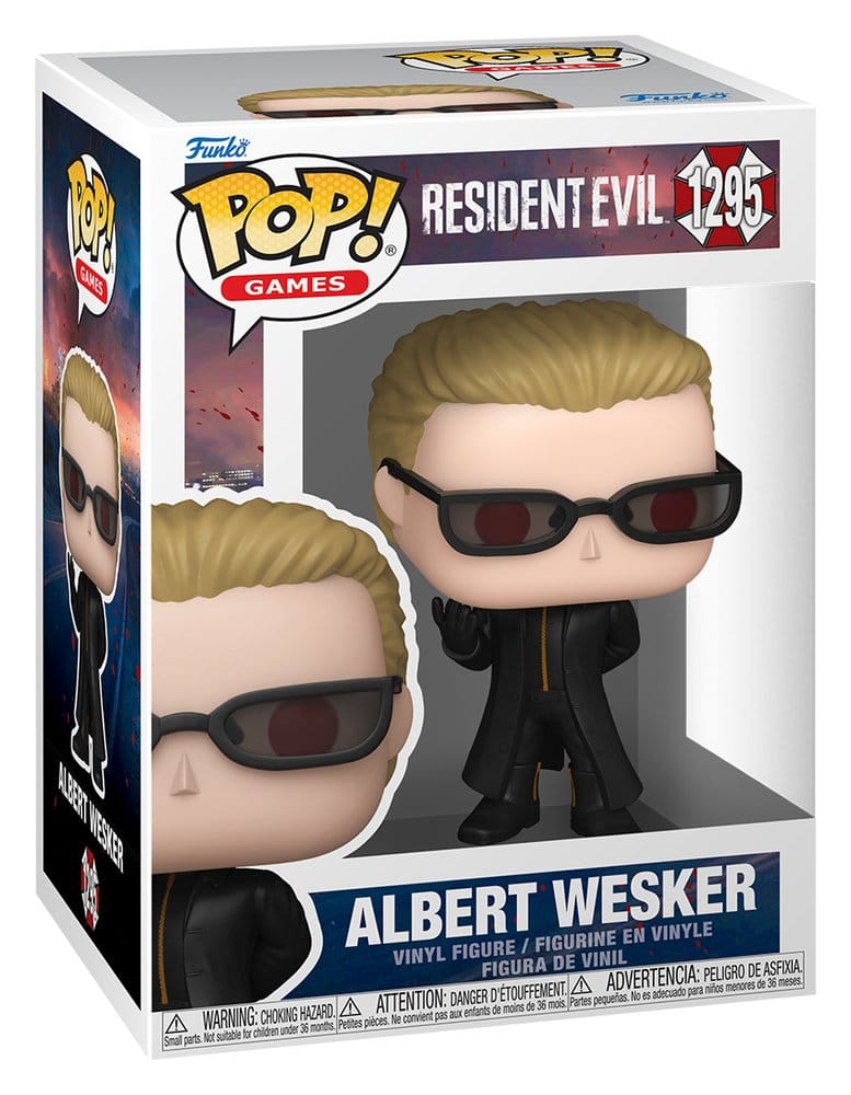 Resident Evil POP! Games Vinyl Figure Albert Wesker 9 cm 0889698935364