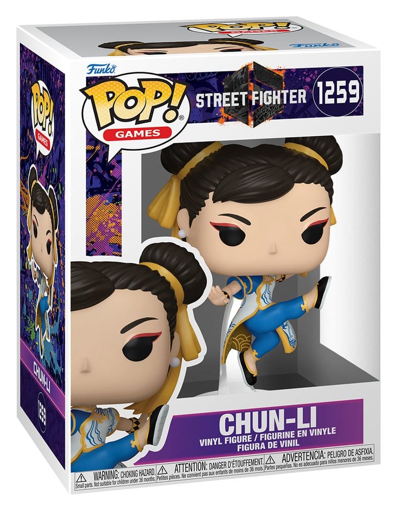 Street Fighter 6 POP! Games Vinyl Figure Chun-li 9 cm 0889698935395