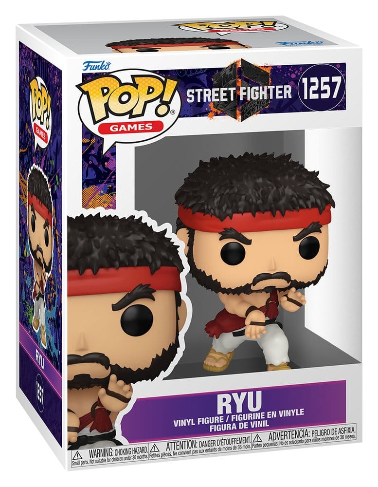 Street Fighter 6 POP! Games Vinyl Figure Ryu 9 cm 0889698935418