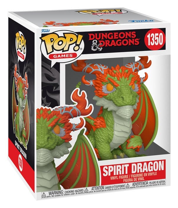 Dungeons & Dragons Super Sized POP! Animation Vinyl Figure Spirit Dragon 15 cm 0889698935432