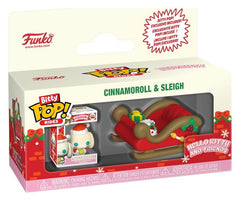 Hello Kitty Bitty POP! Rides Vinyl Figure Holiday- Sleigh with CMRL 2 cm 0889698935548