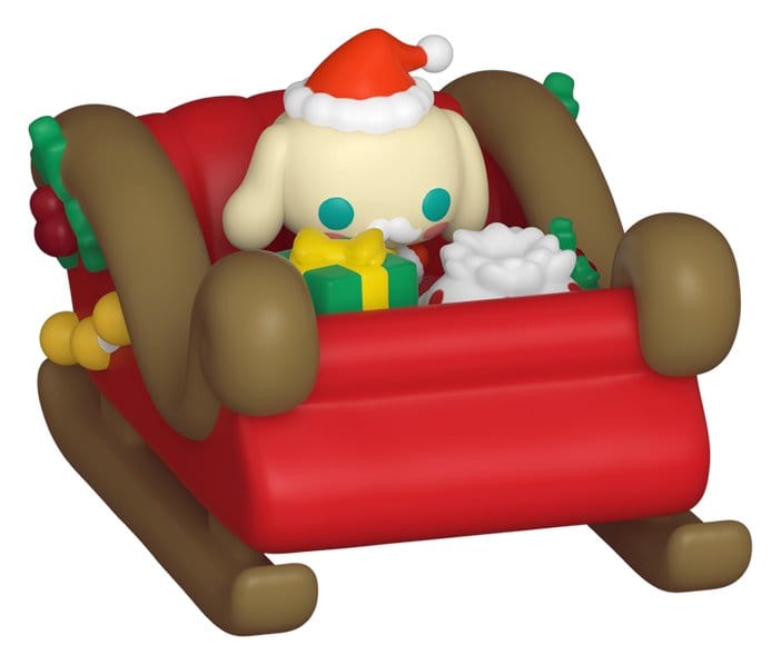 Hello Kitty Bitty POP! Rides Vinyl Figure Holiday- Sleigh with CMRL 2 cm 0889698935548