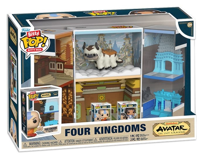 Avatar: The Last Airbender Bitty POP! Bitty Box Display with 2 Vinyl Figures Kingdoms 0889698935623