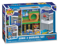 Sonic 2 Bitty POP! Boxes Vinyl Figure Diorama Set 0889698935630