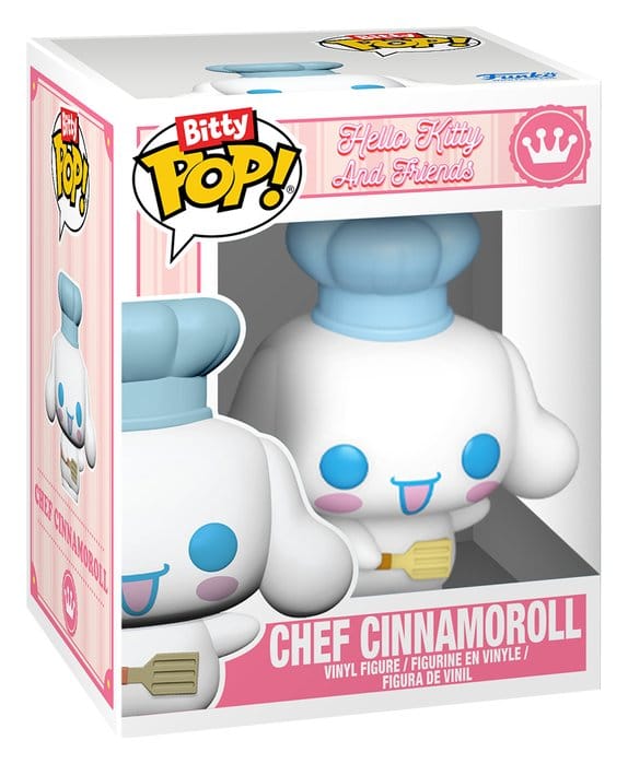 Sanrio Bitty POP! Town Vinyl Figure Cafe Cinnamoroll w/C 0889698935661