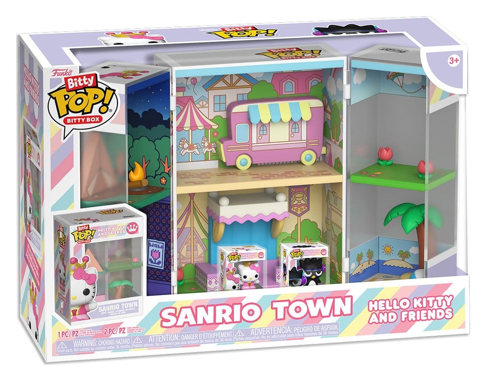 Sanrio Bitty POP! Boxes Vinyl Figure Sanrio Town 0889698935678