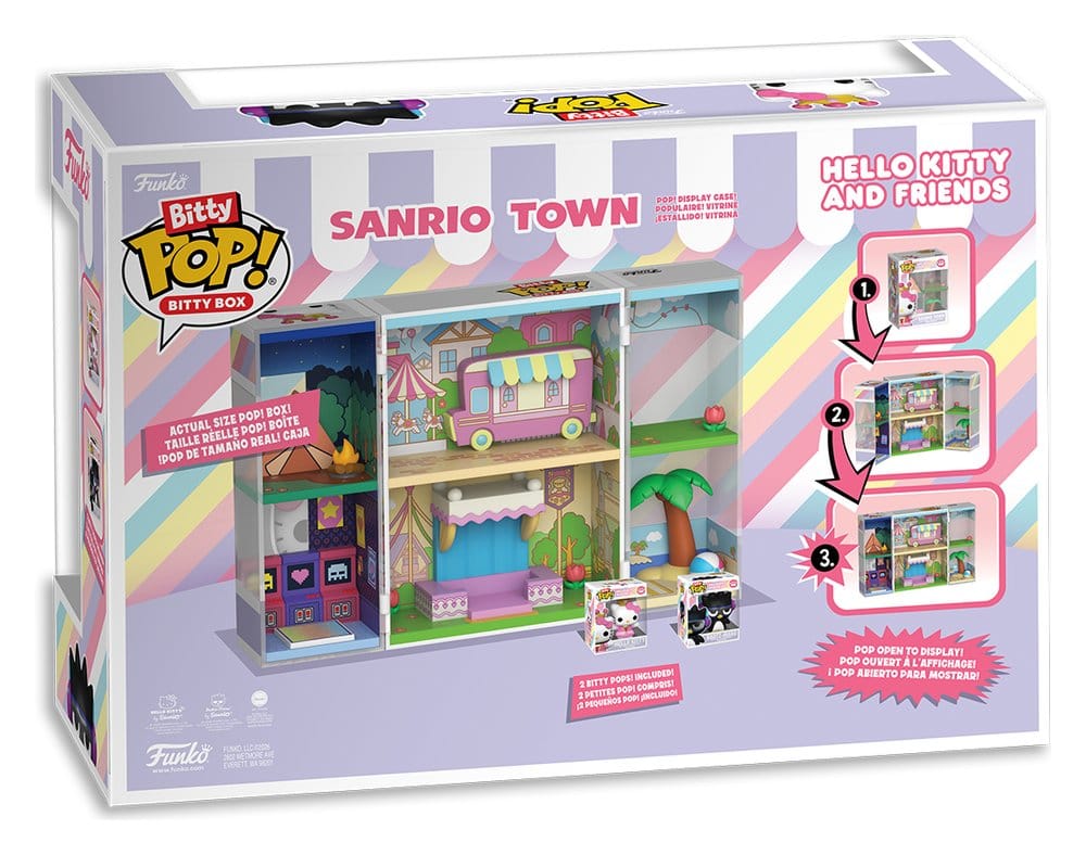 Sanrio Bitty POP! Boxes Vinyl Figure Sanrio Town 0889698935678