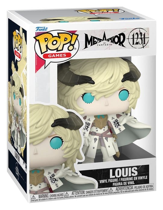 Metaphor: ReFantazio POP! Games Vinyl Figure Louis Guiabern 9 cm 0889698935692