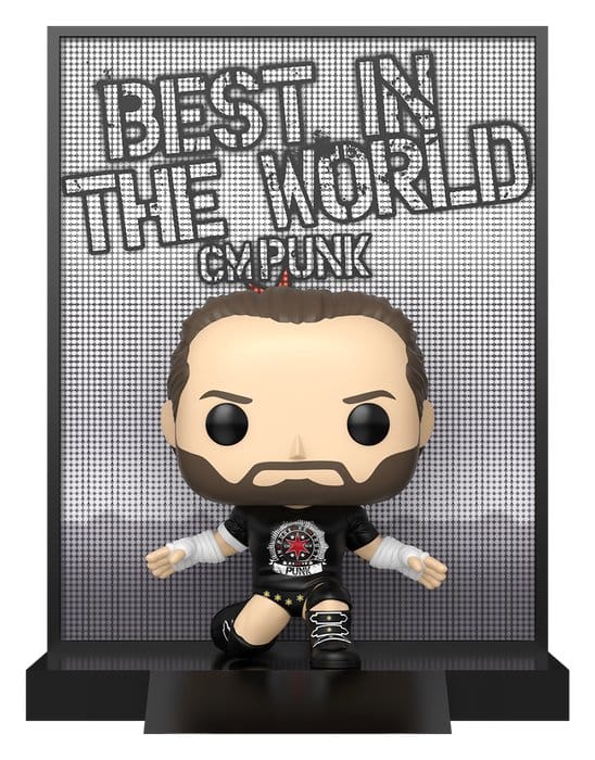 WWE POP! Deluxe Vinyl Figure CM Punk 9 cm 0889698936309