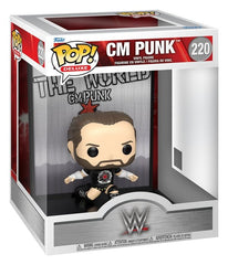 WWE POP! Deluxe Vinyl Figure CM Punk 9 cm 0889698936309