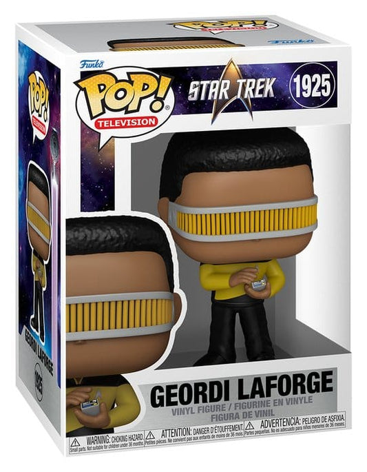 Star Trek TNG POP! Television Vinyl Figure Geordi La Forge 9 cm 0889698936316