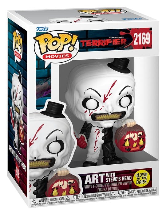 Terrifier POP! Movies Vinyl Figure Art with Head 9 cm 0889698936460