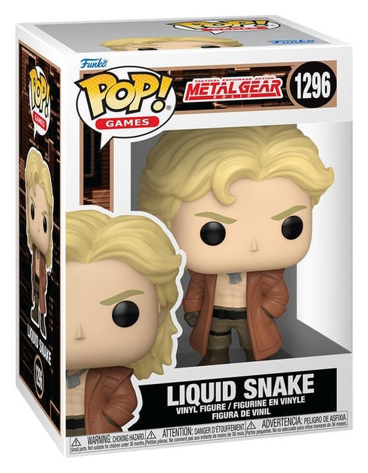 Metal Gear Solid POP! Games Vinyl Figure Liquid Snake 9 cm 0889698936835