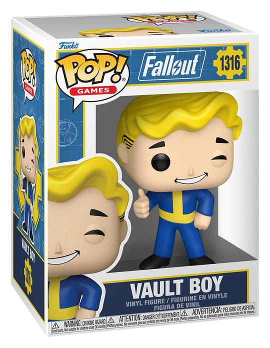Fallout POP! Games Vinyl Figure Vault Boy 9 cm 0889698936873