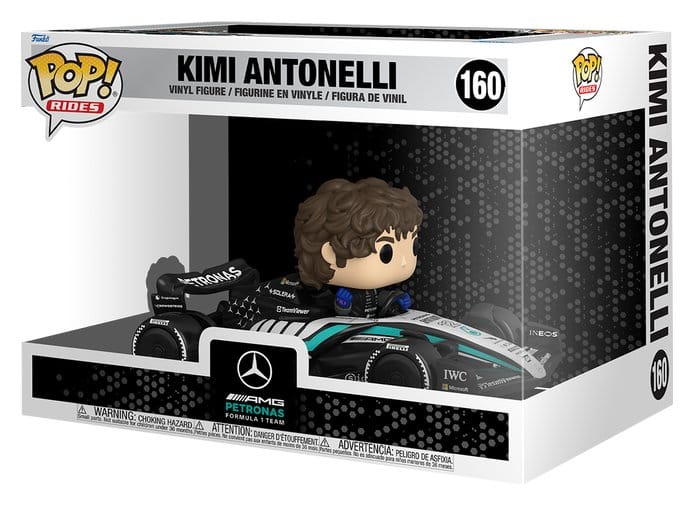Formula 1 POP! Rides Super Deluxe Vinyl Figure Mercedes Benz - KIMI 15 cm 0889698937146