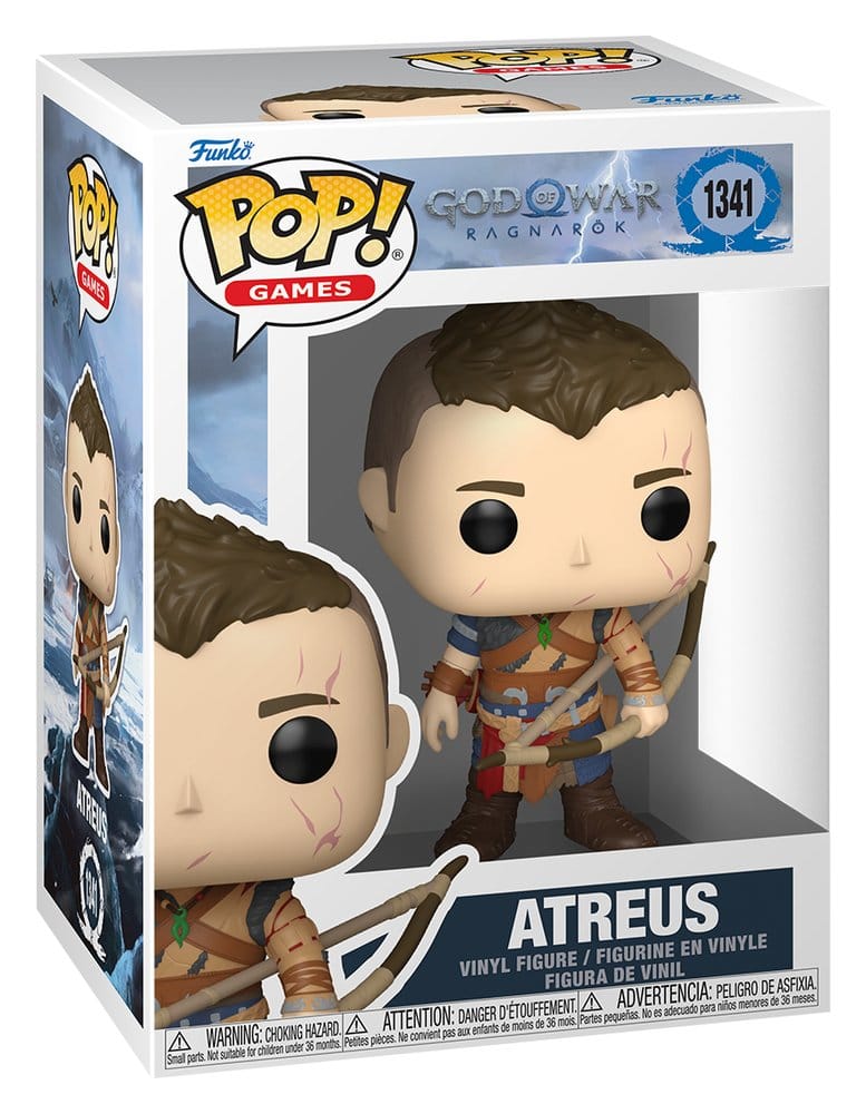 God of War Ragnarök POP! Games Vinyl Figure Atreus 9 cm  0889698937412