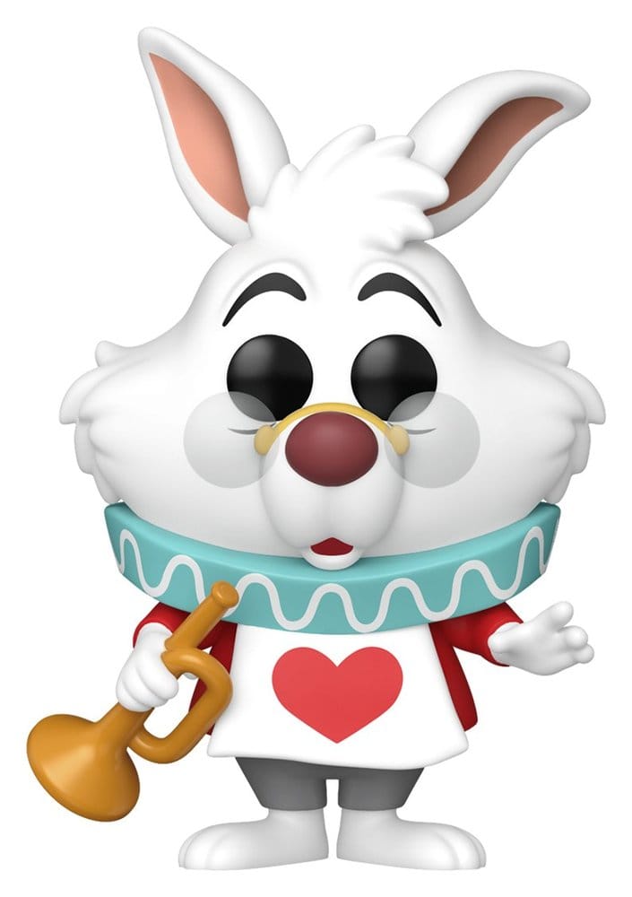 Alice in Wonderland POP! Vinyl Figure White Rabbit with Horn 9 cm 0889698937832