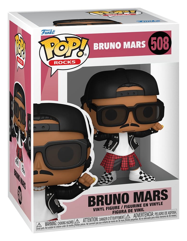 Bruno Mars POP! Rocks Vinyl Figure (APT.) 9 cm 0889698937849