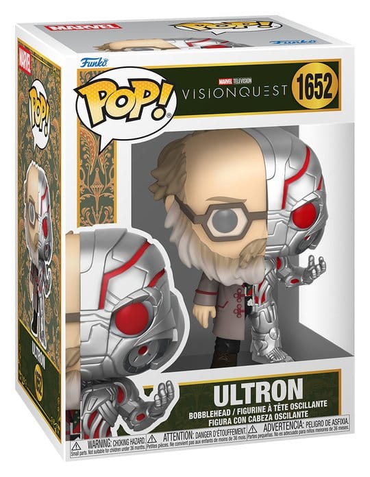 Marvel POP! Vinyl Figure : Vision Quest- Ultron (Split) 9 cm 0889698938365