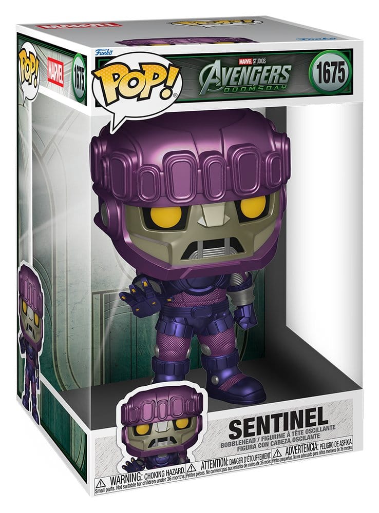 Avengers: Doomsday Super Sized Jumbo POP! Vinyl Figure Sentinel (Doomsday) 25 cm  0889698938372