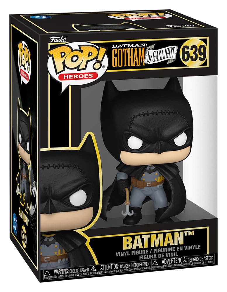 DC Through the Years POP! Heroes Vinyl Figure Batman (Gotham by Gaslight) 9 cm 0889698938679