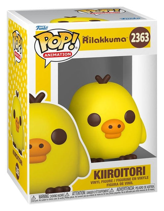 Rilakkuma POP! Animation Vinyl Figure Kiiroitori 9 cm 0889698938761