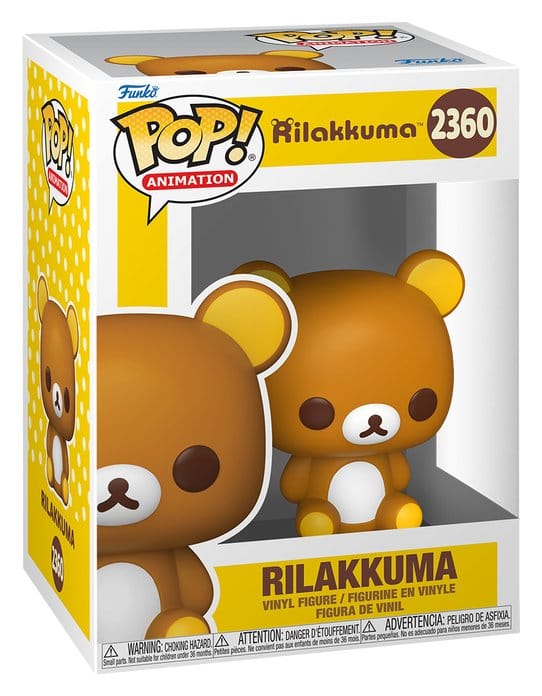 Rilakkuma POP! Animation Vinyl Figure Rilakkuma 9 cm 0889698938785