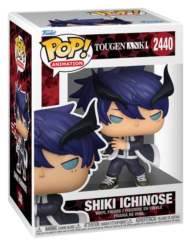 Tougen Anki POP! Animation Vinyl Figure Shiki 9 cm 0889698938839