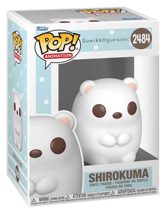 Sumikko Gurashi POP! Animation Vinyl Figure Shirokuma 9 cm 0889698938853