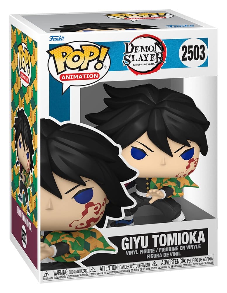 Demon Slayer: Kimetsu no Yaiba - The Movie POP! Animation Vinyl Figure Giyu 9 cm 0889698938914