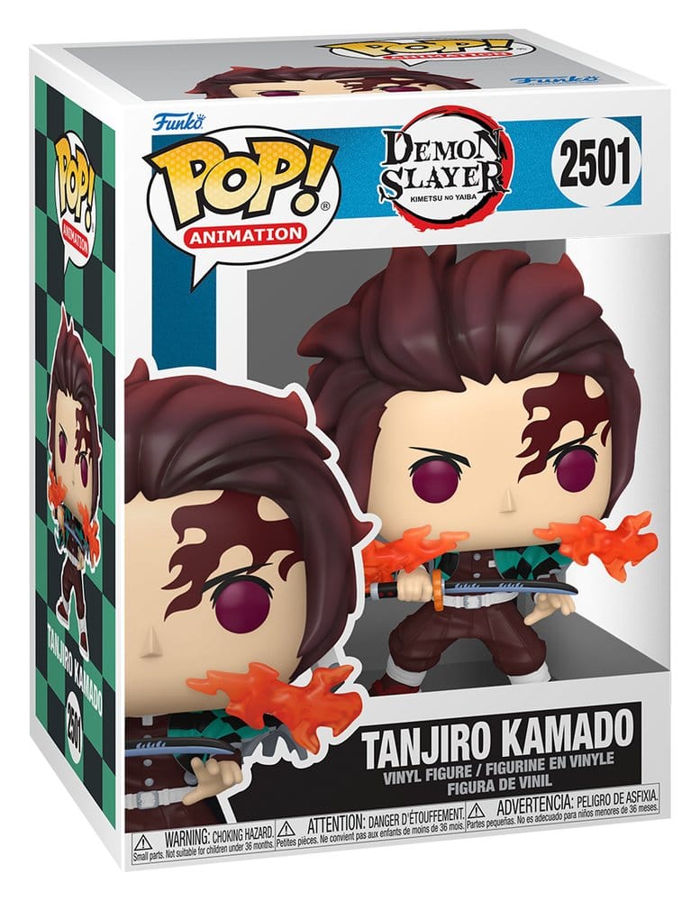 Demon Slayer: Kimetsu no Yaiba - The Movie POP! Animation Vinyl Figure Tanjiro 9 cm 0889698938938