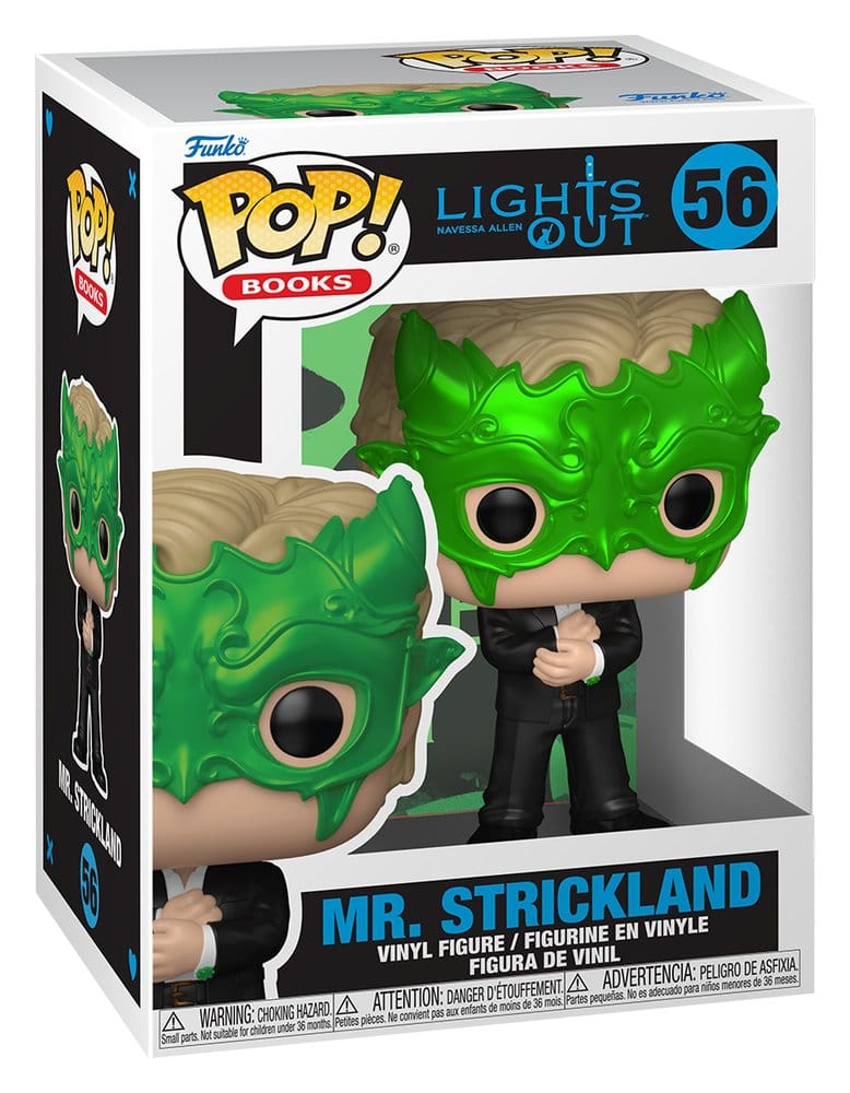 Into the Darkness POP! Books Vinyl Figure Mr. Strickland 9 cm 0889698939010