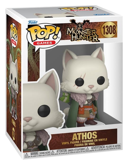 Monster Hunter Wilds POP! Games Vinyl Figure Athos 9 cm 0889698939423