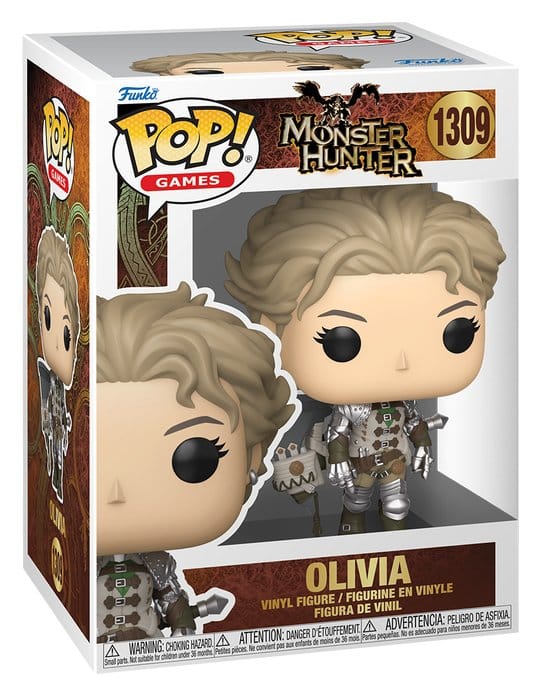 Monster Hunter Wilds POP! Games Vinyl Figure Olivia 9 cm 0889698939430