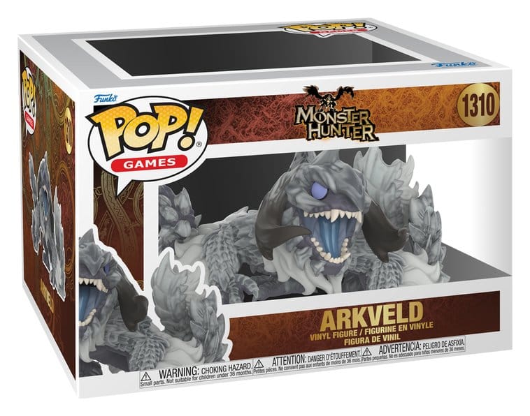 Monster Hunter Wilds Super Sized POP! Vinyl Figure Arkveld 15 cm 0889698939447
