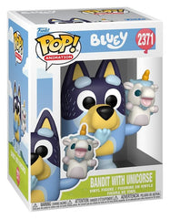 Bluey POP! Games Vinyl Figure Bandit w/Unicourse 9 cm 0889698940535